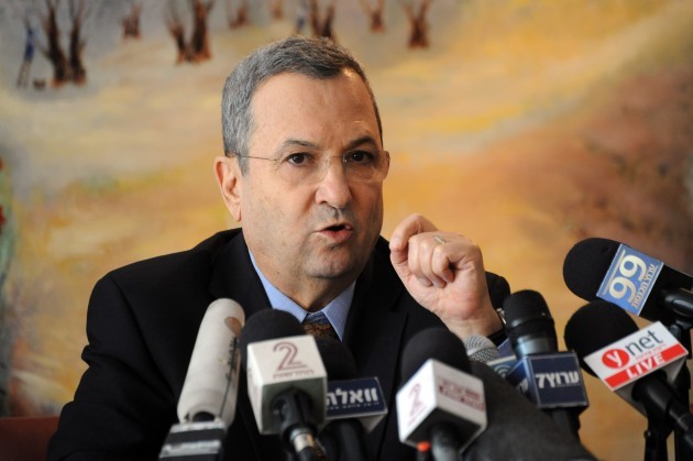 Bộ trưởng Quốc phòng Israel Ehud Barak.
